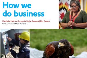 Cover of the first Corporate Social Responsibility Report.