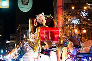 Santa Claus Parade float.