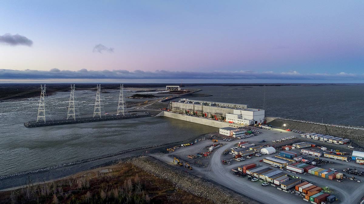 Keeyask Generating Station in northern Manitoba.